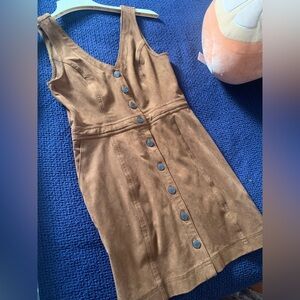 Brand new wot Abercrombie Brown Button-Down Dress